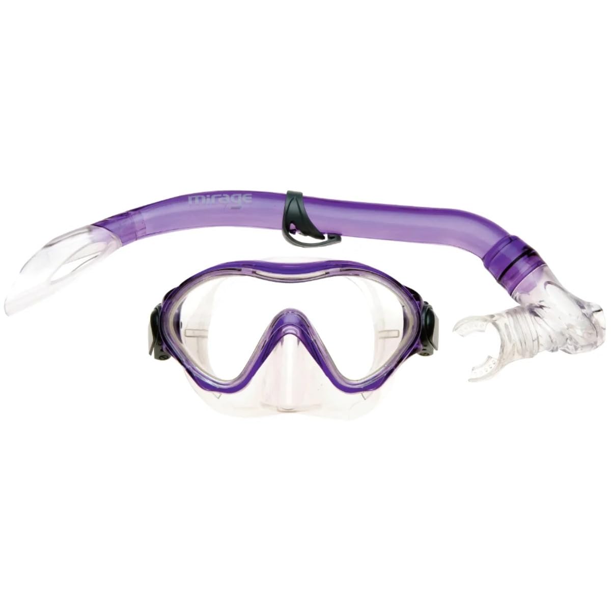 Mirage Goby Junior Silitex Mask and Snorkel Set (Purple)
