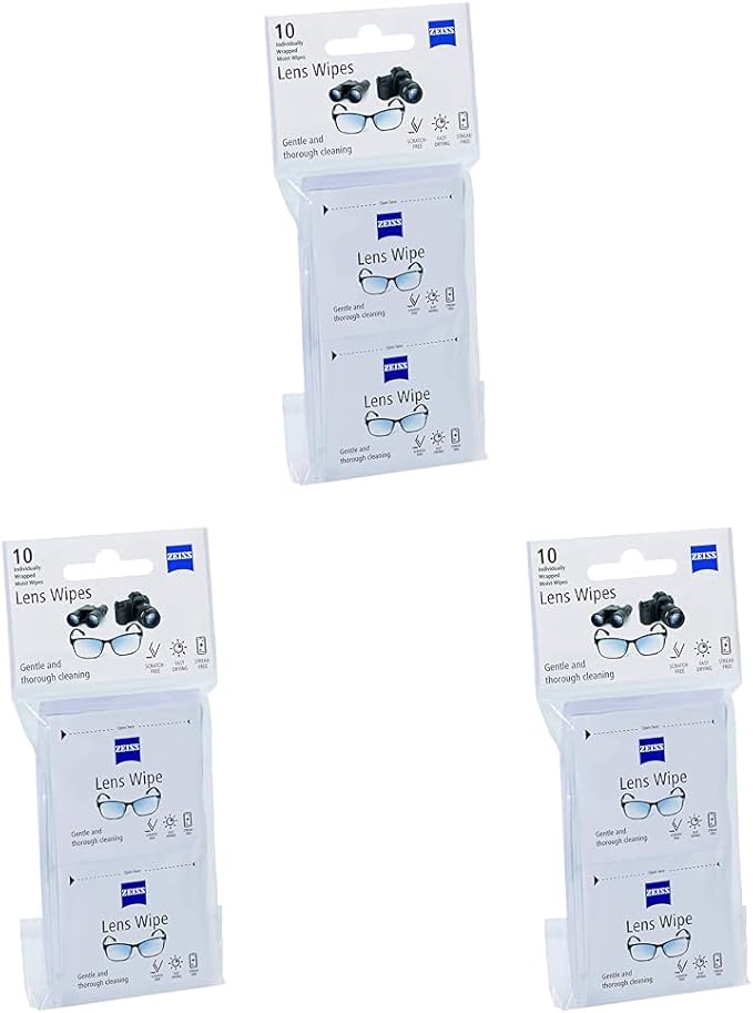 Zeiss Lens Wipes 50 Pack