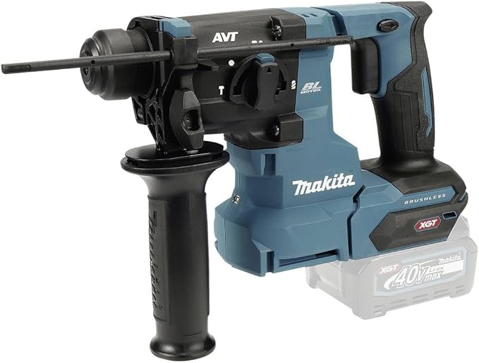 Makita 40V Max 20mm Brushless Cordless Compact Rotary Hammer Skin - HR010GZ
