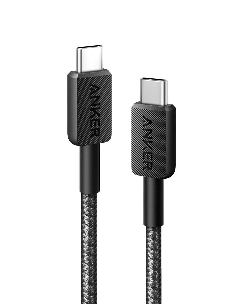Anker 322 USB-C to USB-C Cable (0.9m Braided) - Black