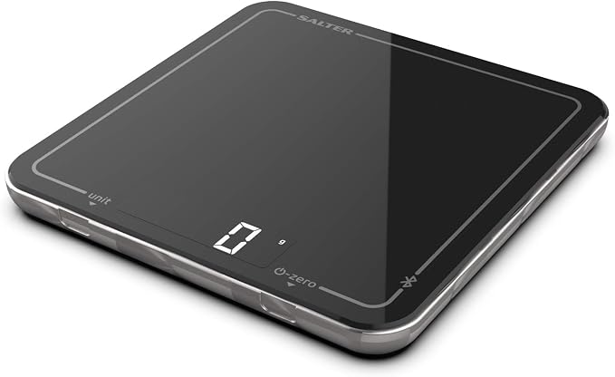 Salter Bluetooth Electronic Kitchen Scale 10kg - Black