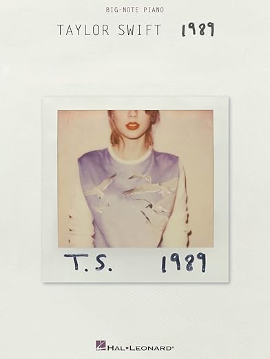 Taylor Swift - 1989 Big Note Piano