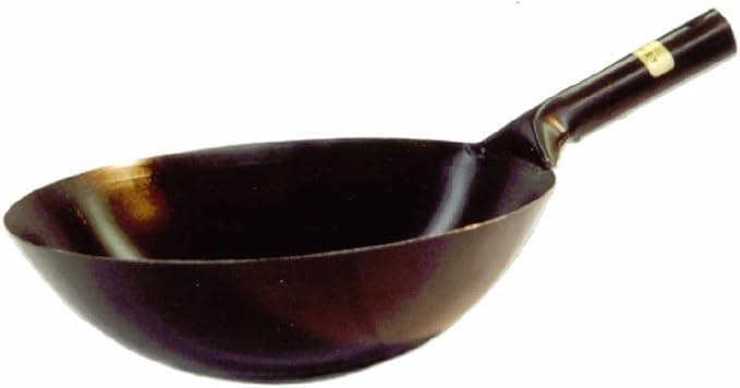 36cm Japanese Style Steel Wok