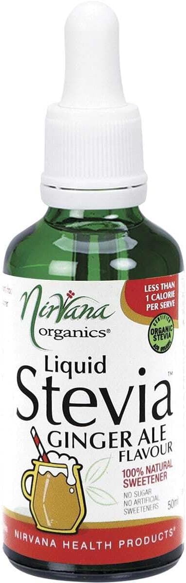 Nirvana Liquid Stevia Ginger Ale 50ml
