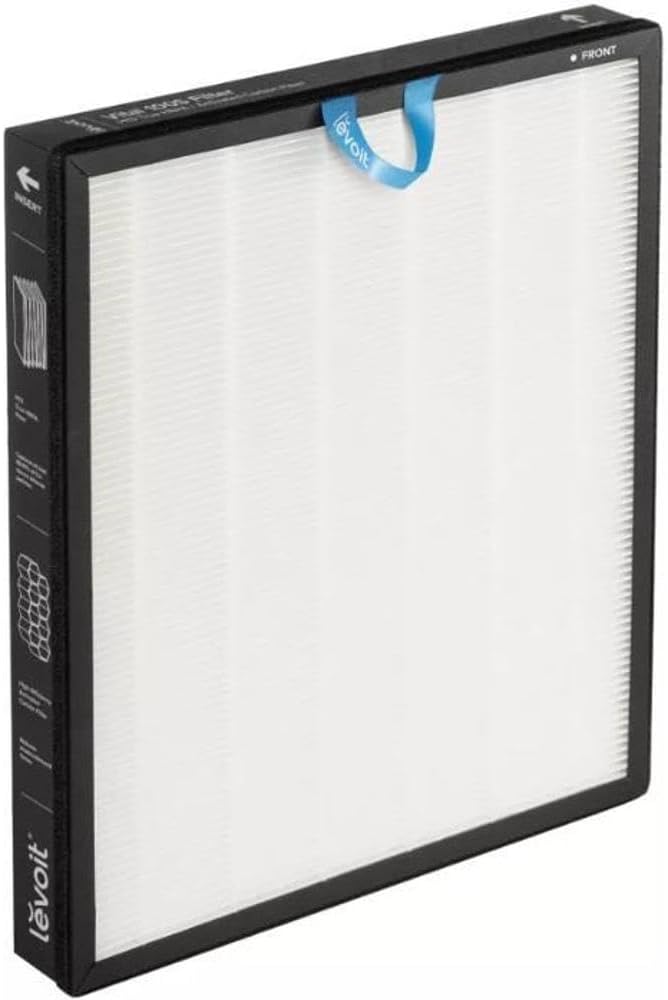 Levoit Smart Air Purifier: Bedroom, Hepa Filter, Sleep & Pet Modes, Vital 100s-rf