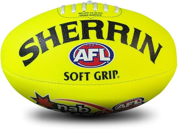 AFL Sherrin Auskick Soft Grip Football, Size 2