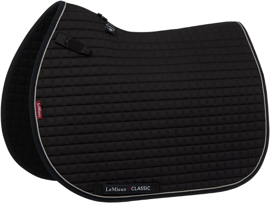 LeMieux proSPORT Suede Close Contact Square - Black
