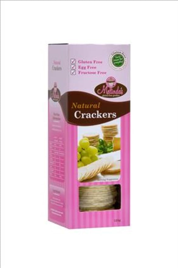Melindas - Natural Crackers Gluten Free - 125g