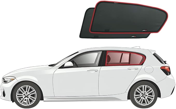 Snap Shades For BMW 1 Series Hatchback 2nd Generation Car Rear Window Shades (F20; 2014-2021) | Genuine