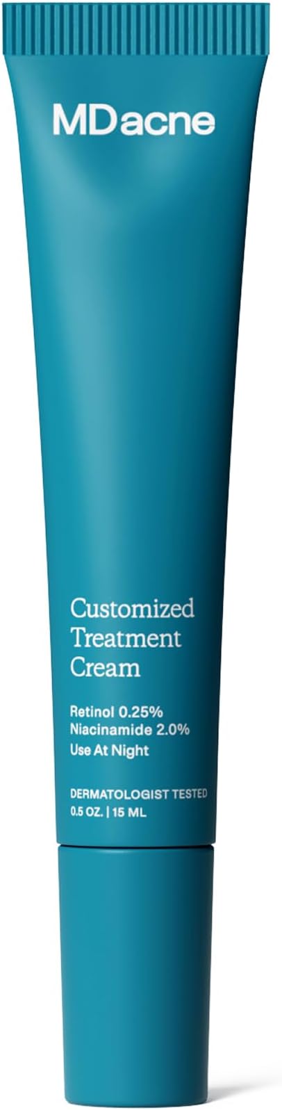 MDacne – Retinol 0.5% and Niacinamide 4% Cream, Reduces Blemishes and Improves Skin Texture Without Irritation