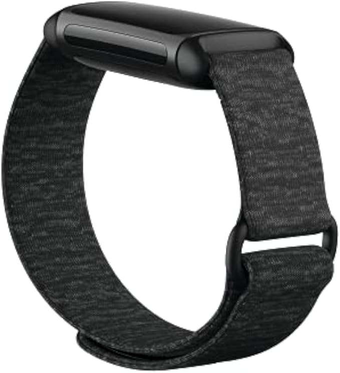 Fitbit Charge 5 Small Hook & Loop Band - Charcoal