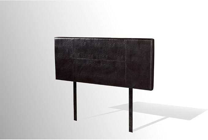 PU Leather Double Bed Headboard Bedhead - Brown