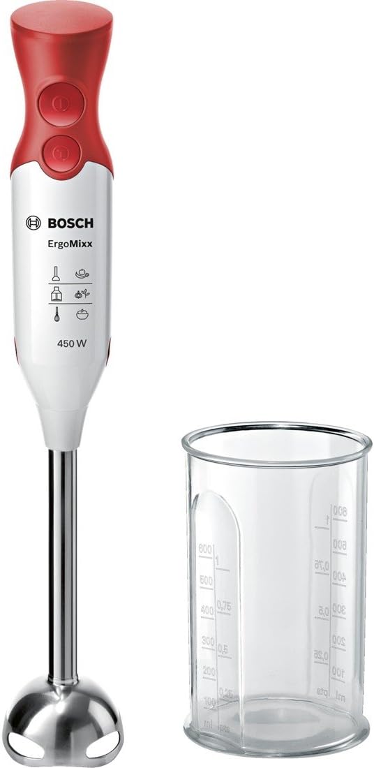 Bosch MSM64110 Immersion Blender 450W Red,White Blender