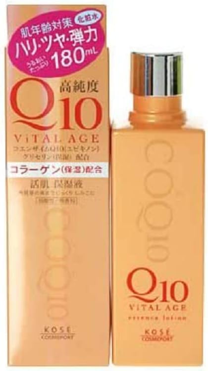 Kose - Vital Age Q10 Essence Lotion 300ml