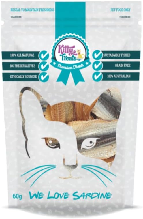 Kitty Treats Australian Sardines Cat Treat 60g