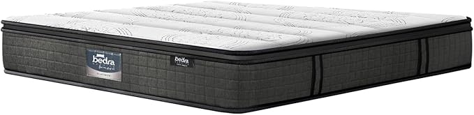 Bedra King Mattress 9 Zone Latex Foam Pocket Spring Medium Firm 34cm