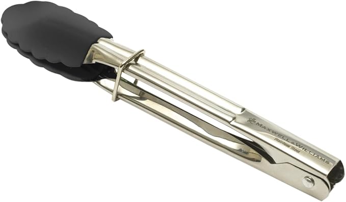 Grabbers Mini Tongs 18cm Black | Maxwell & Williams