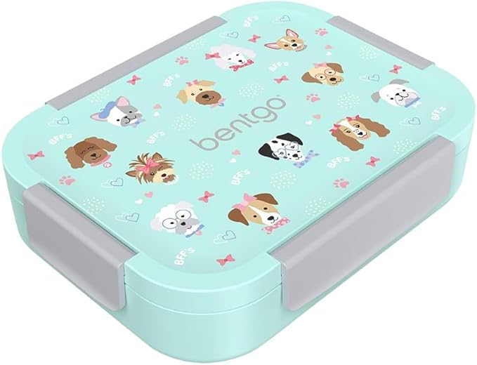 Bentgo Kids Snap & Go Lunch Box - Puppies