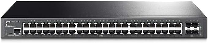 TP-Link Jetstream 48-Port Gigabit L2 Managed Switch with 4 SFP Slots