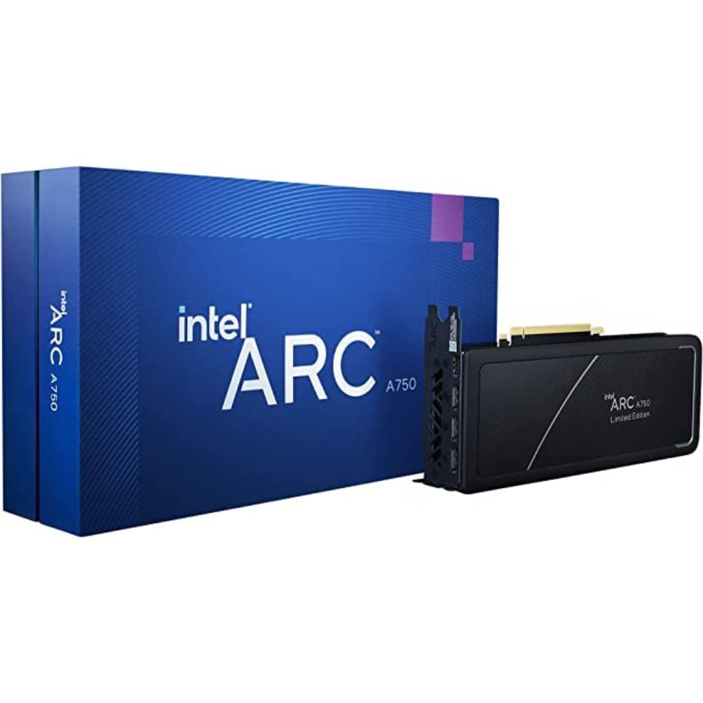 Intel 21P02J00BA Arc A750 8GB Graphics Card
