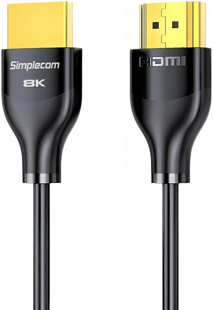 Simplecom CAH530 Ultra High Speed HDMI 2.1 Cable 48Gbps 8K@60Hz Slim Flexible 3M