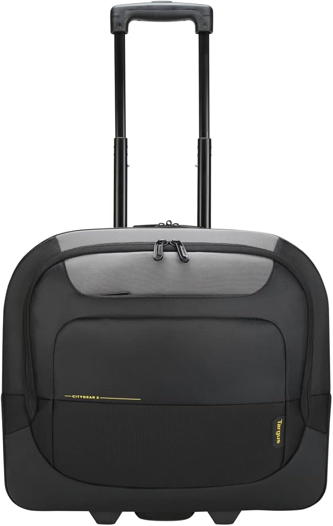 Targus 17.3" CityGear III Horizontal Roller Laptop Case for Travel - Black