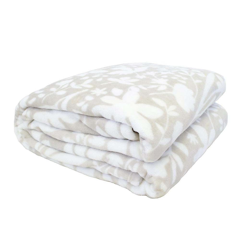 Bambury Liv Ultraplush Blanket Pebble - Double/Queen