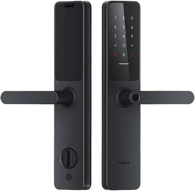 Aqara Aqara A100 Pro Smart Door Lock Zigbe Bt5.0 Apple Homekey Unlock Fingerprint Unlock Work with Apple Homekit Aqara Home