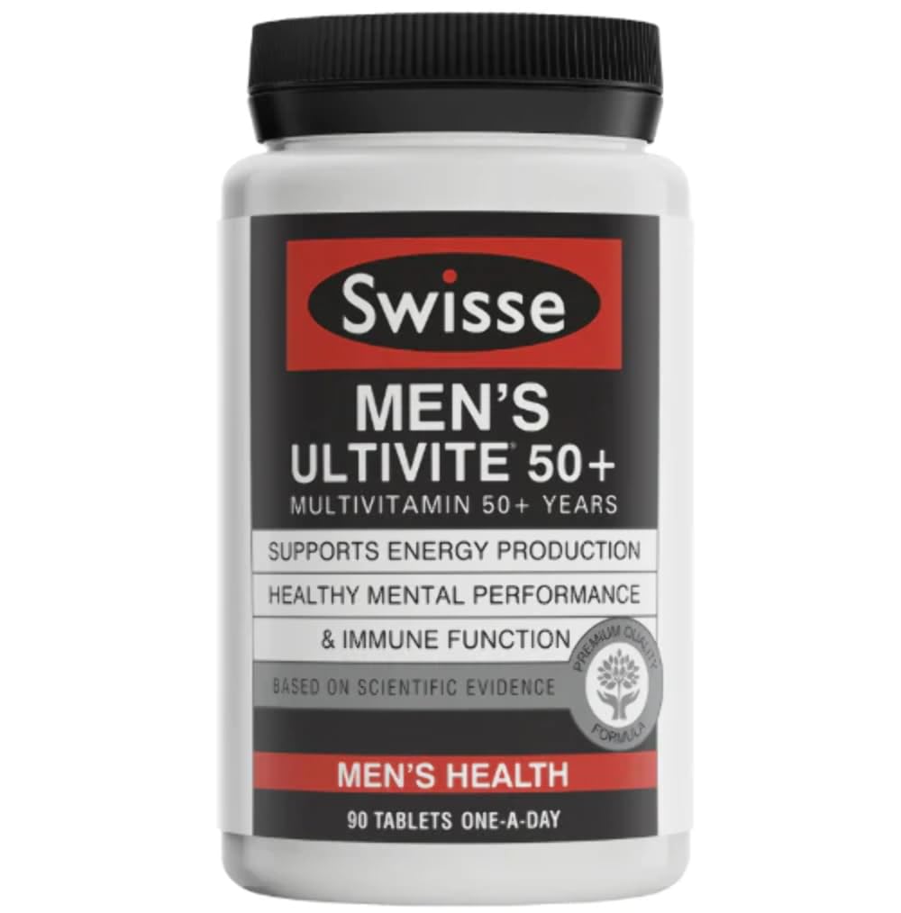 Swisse Men's Ultivite 50+ Multivitamin 60 Tablets