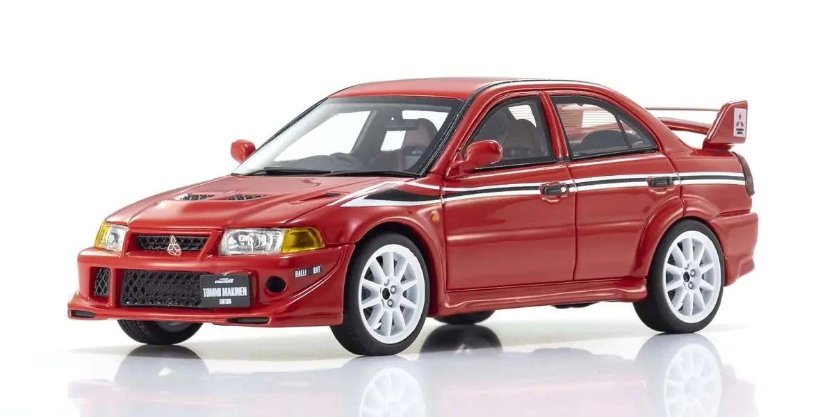 Kyosho 1/43 Mitsubishi Lancer Evo VI TME Red
