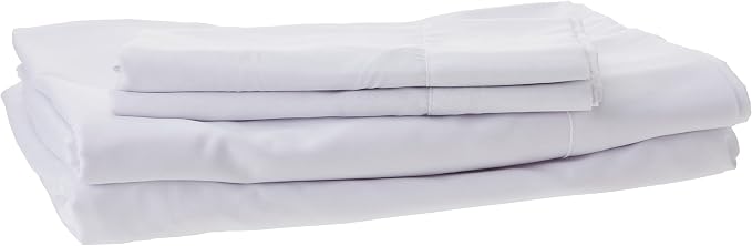 Dreamfields Queen White Color 2000TC Cooling Bamboo Sheet Set