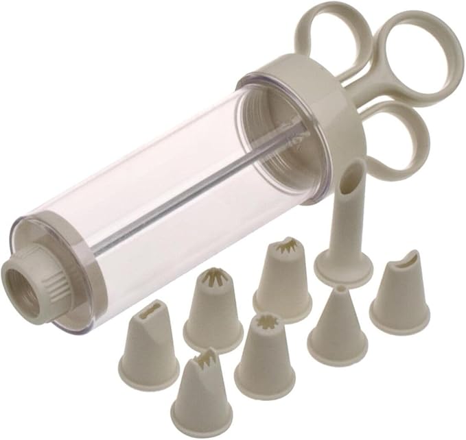 Appetito Syringe Icing Set with 8 Nozzles