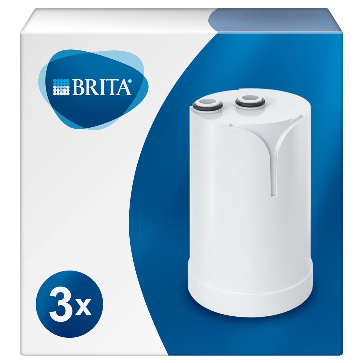 Brita On Tap HF Pack 3 Three Water Filter Cartridges Compatible with Brita On Tap