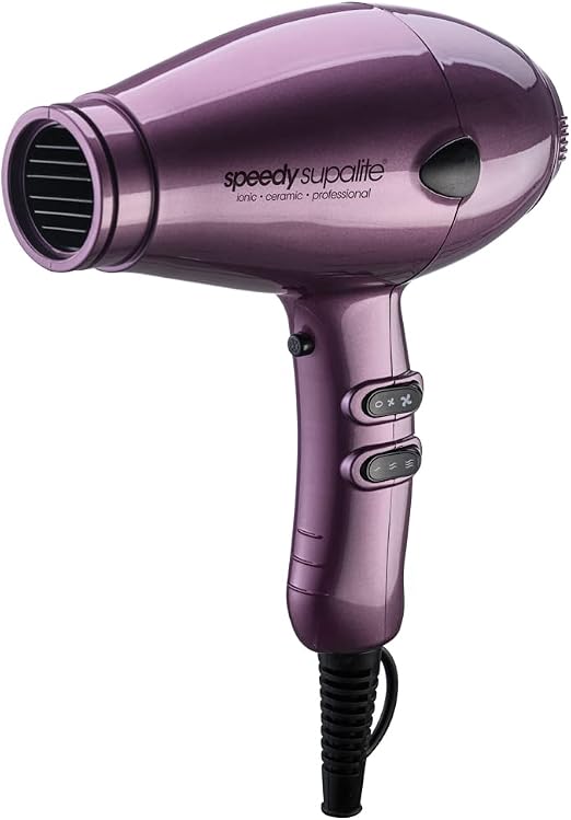 Speedy Supalite Ionic Ceramic Professional Hairdryer - Purple
