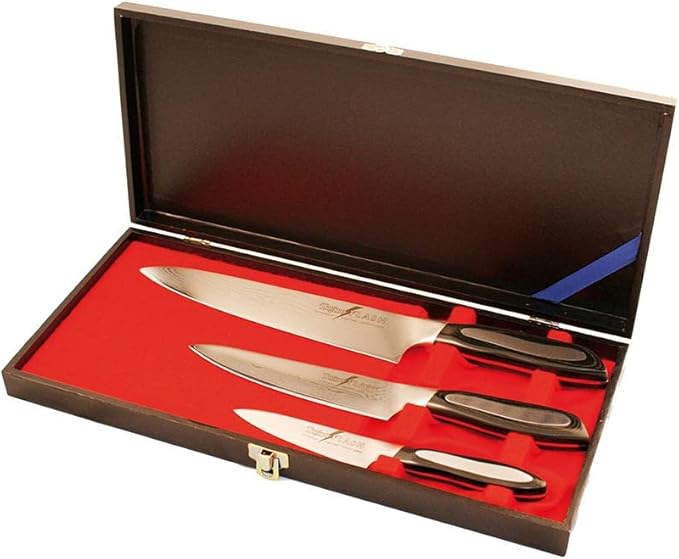 Tojiro Professional Flash Series Knife Gift Set B, 3 Piece