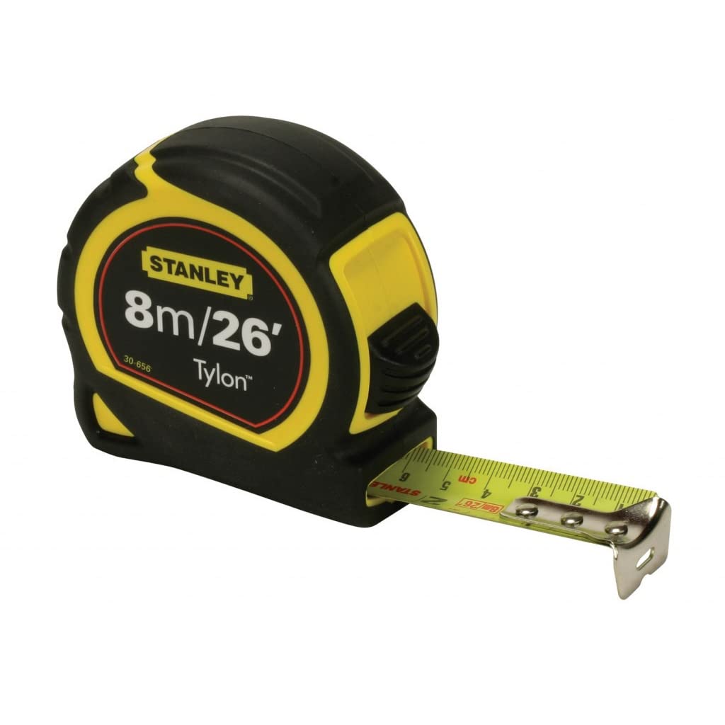 Stanley Tape Measure Pocket 8m/26 Feet Tylon