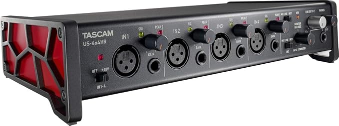 Tascam US-4x4HR 4-in/4-out USB Audio Interface