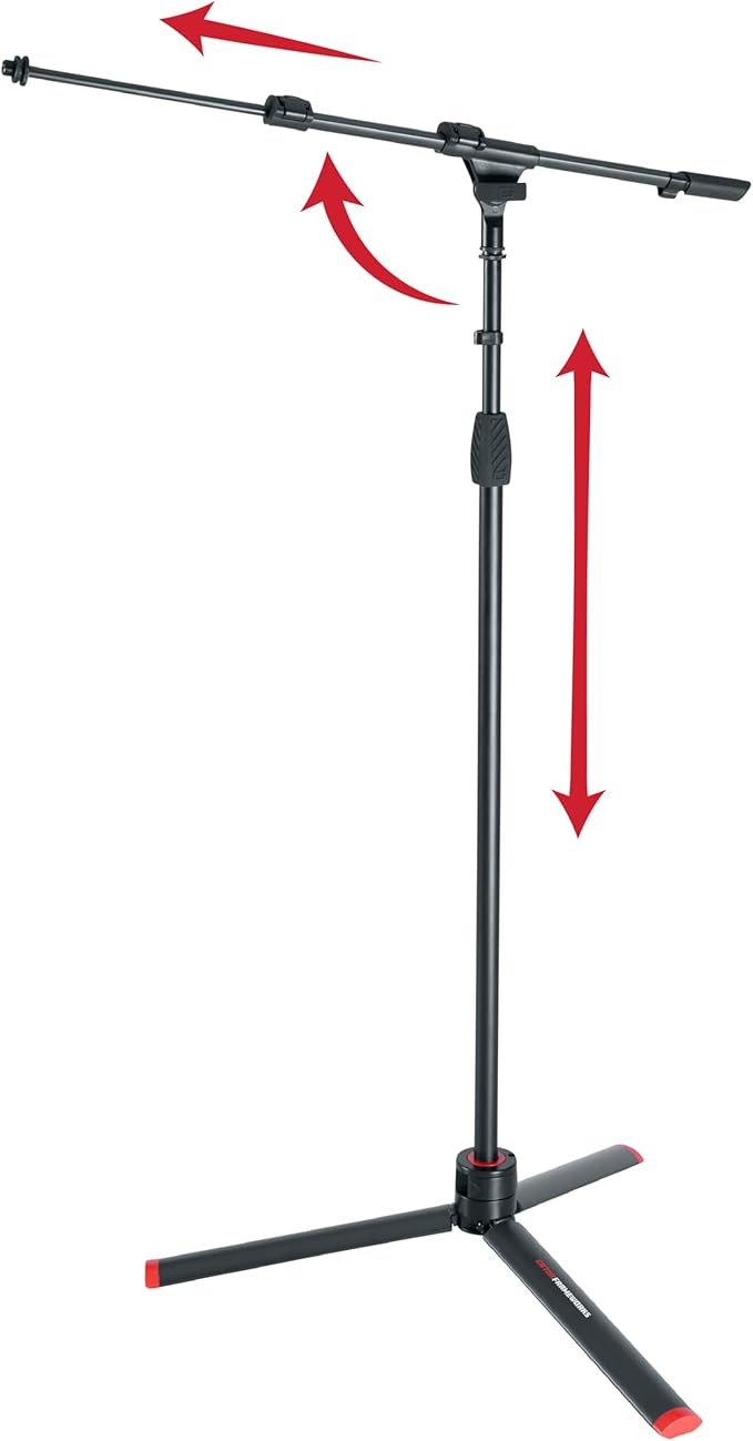 Gator GFW-ID-MIC ID Series Tripod Mic Stand With Boom