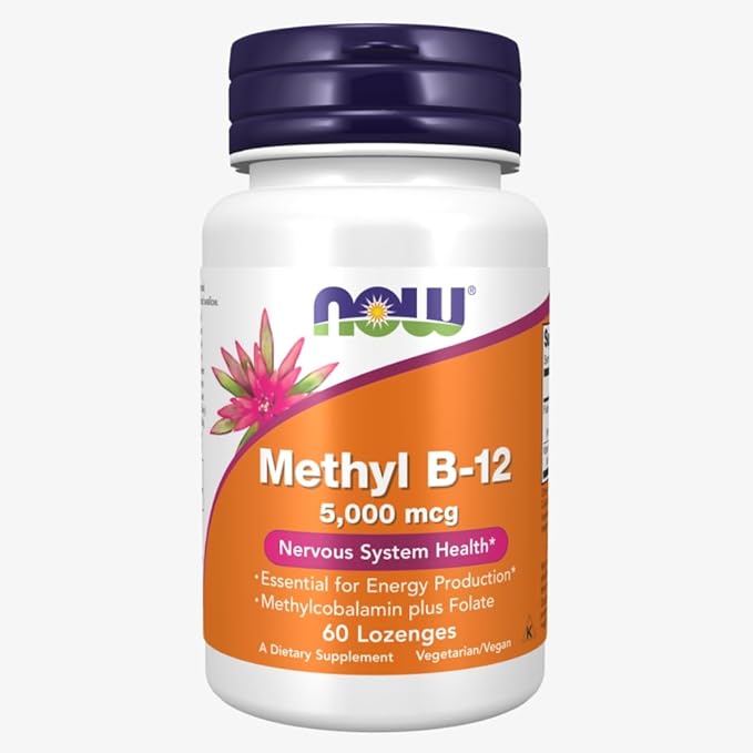 Now Foods Methyl B-12 5,000 mcg - 90 Veg Capsules