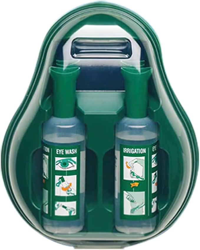 AEROWASH Drop Eyewash Station (2 x 500ml Bottles)