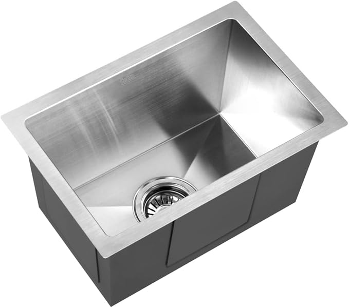 Cefito Stainless Steel Kitchen Sink 450x300mm Silver