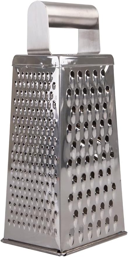 Appetito Stainless Steel 4 Sided Deluxe Grater