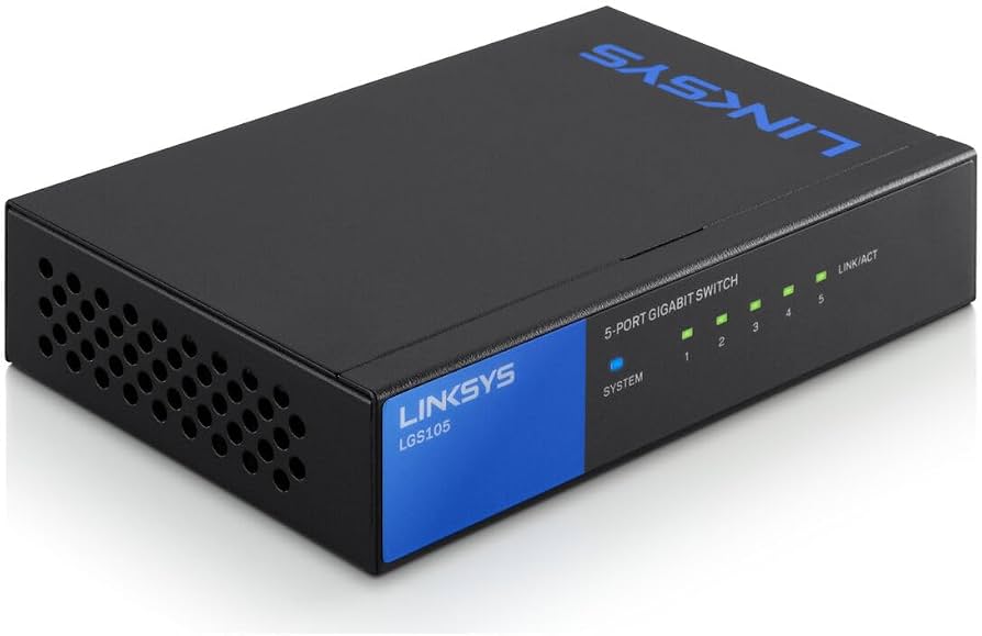 Linksys lgs105 5-Port Desktop Gigabit Switch