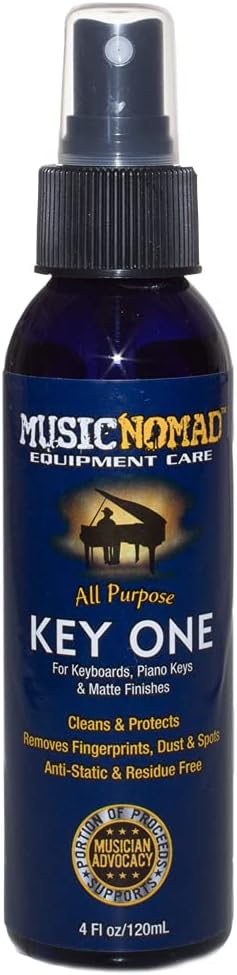 Music Nomad Key One Cleaner For Piano Keys & Matte Finishes