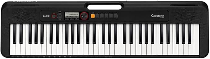 Casio Casiotone, 61-Key Portable Keyboard With USB, Red (CT-S200RD)