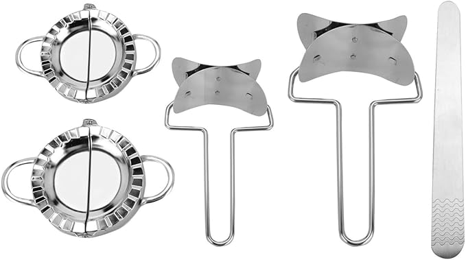 Dumpling Maker Set Stainless Steel Dough Press Making Mold Mould Tool AU