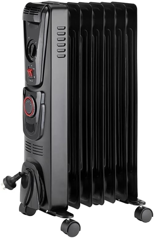 Arlec 1500W 7 Fin Oil Heater with 24hr Timer