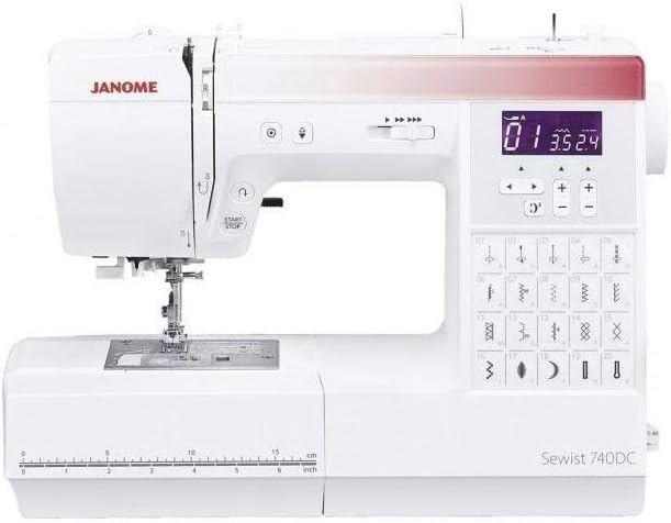 Janome Sewist 740DC Computerised 7mm Sewing Machine