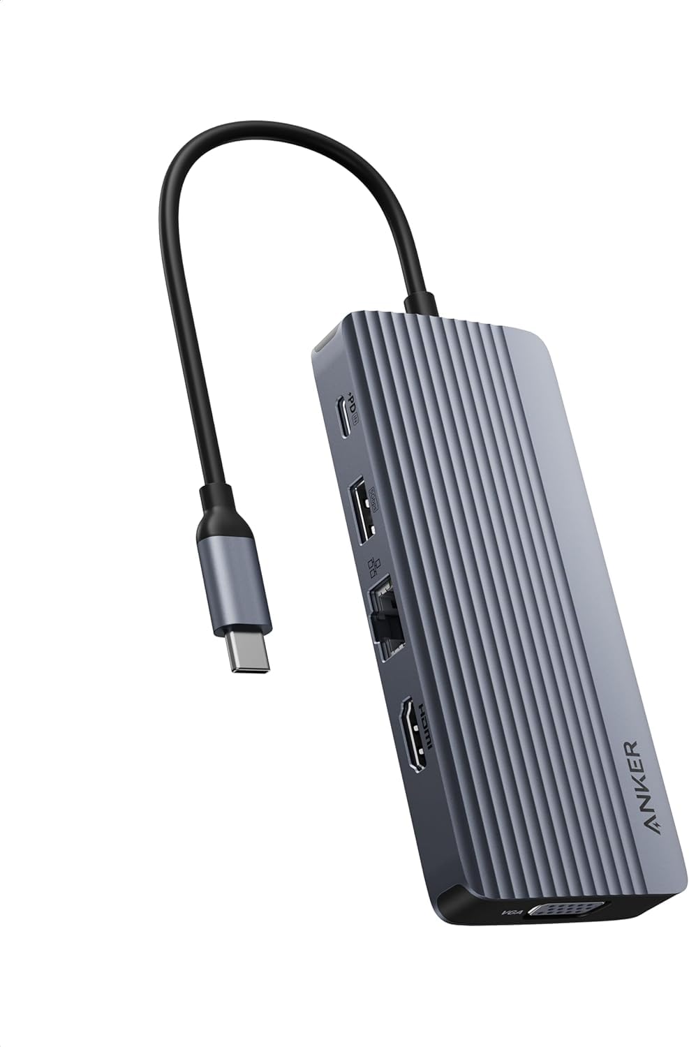 Anker USB C Hub, Dual-Display USB-C Hub (10-in-1)