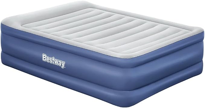 Bestway Queen Air Bed Inflatable Mattress Sleeping Built-in Pump